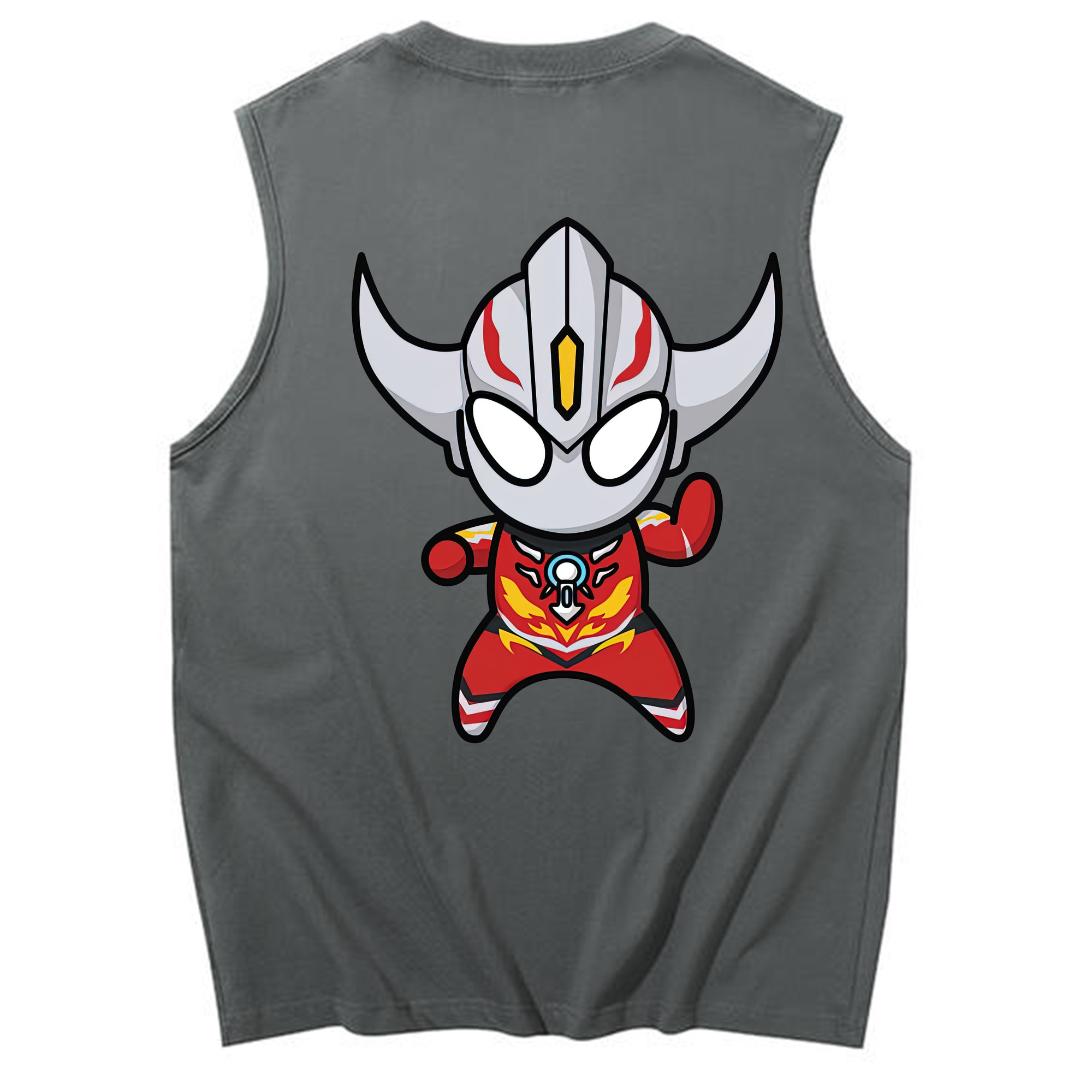 （画像用） ウルトラマン Ultraman コットン100％タンクトップ（背面プリント）